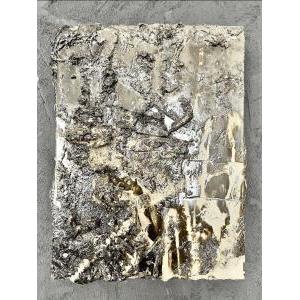 11th Commandment, War Degrades, 40x30cm, Mixed Media