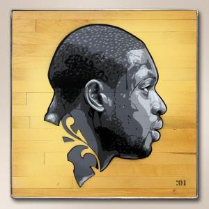 'Dwyane Wade' -  2011 for the NBA and Art of Basketball