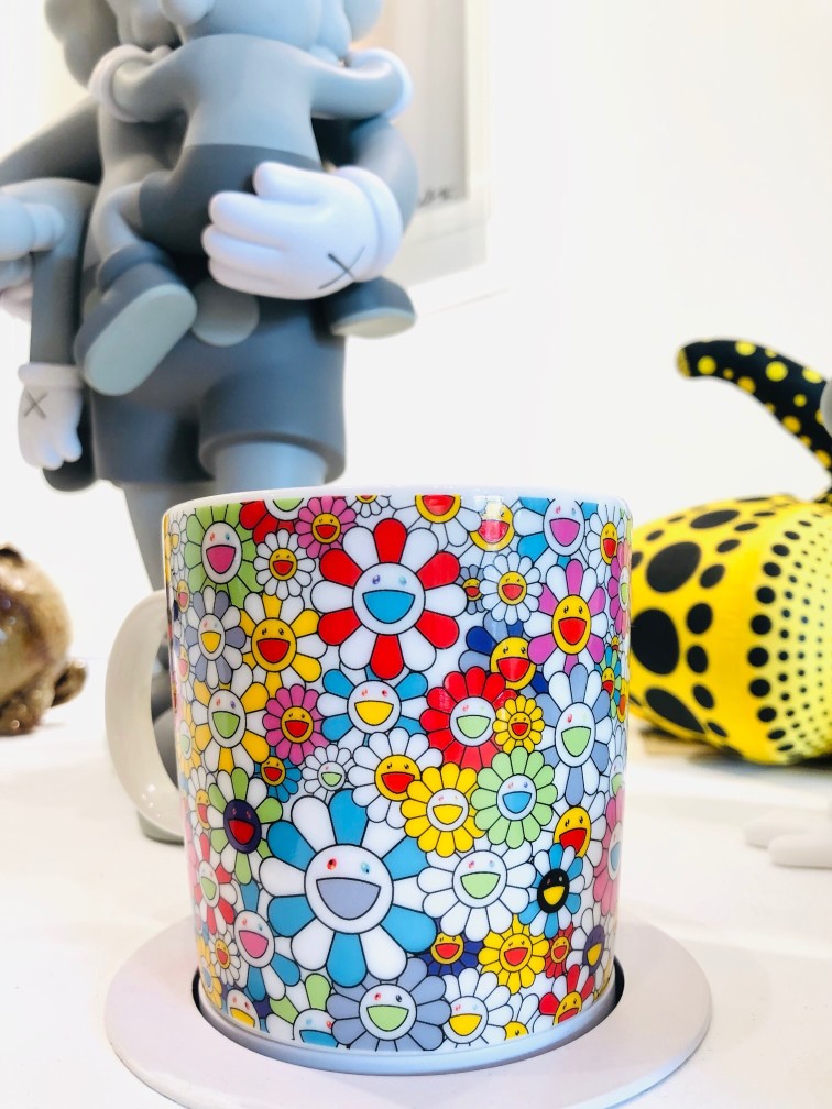 村上隆 stars展 限定 プレート /お花 マルチフラワー MUG CUP絵