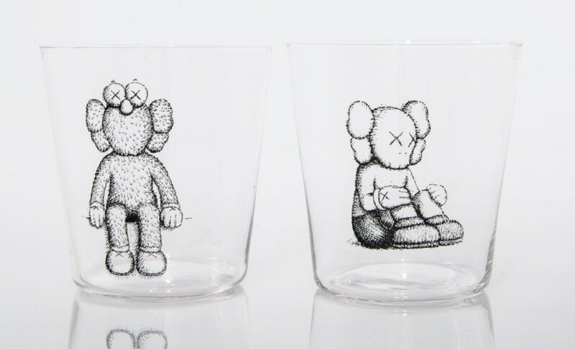 KAWS｜Seeing/Watching Glass Set - 田奈藝術Gin Huang Gallery
