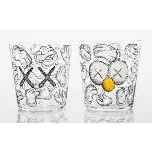 KAWS Seeing/Watching Glass Set